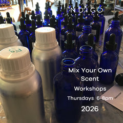 Indigo Mix Your Own Scent Workshops 2026