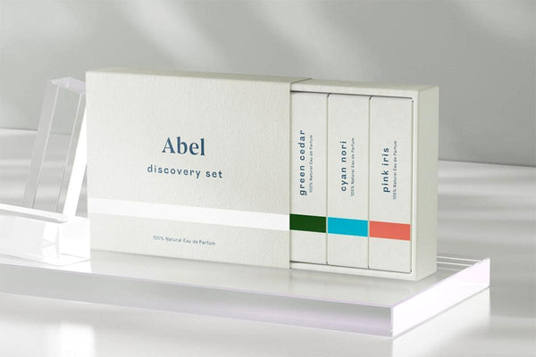 Abel Discovery Set Indigo Perfumery has niche and natural perfumes and artistic fragrances, and concierge service. www.indigoperfumery.com.
