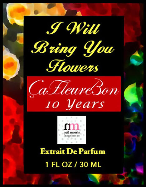 I Will Bring You Flowers by Neil Morris for Cafleurebon Indigo Perfumery has niche and natural perfumes and artistic fragrances, and concierge service. www.indigoperfumery.com.