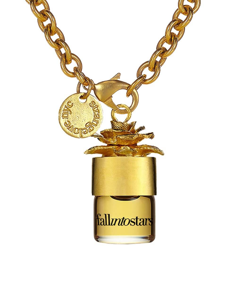 fallintostars 1.25 ml. perfume oil necklace by strangelove at Indigo 