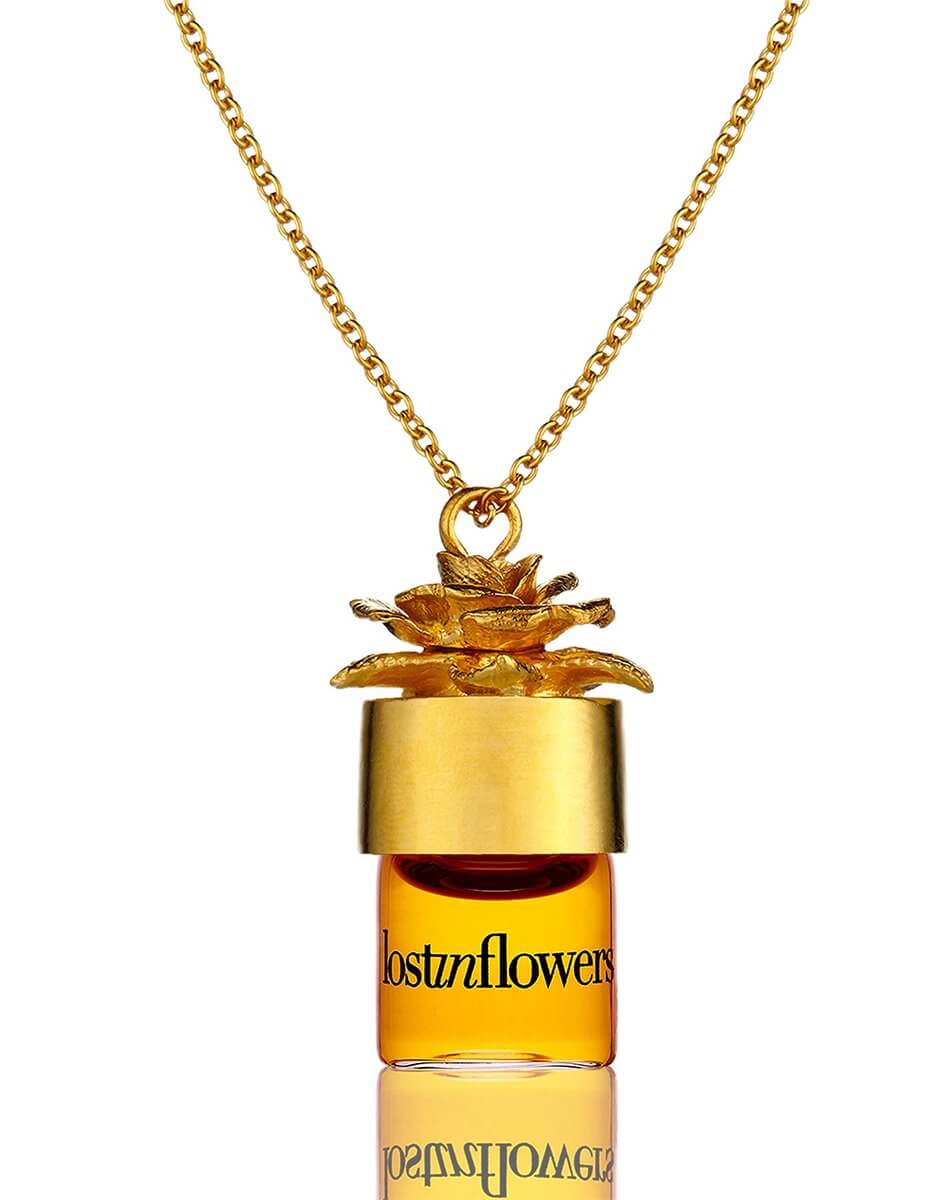 lostinflowers  1.25 ml. oil necklace by strangelove at Indigo