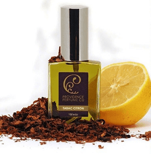 Tabac Citron sample Indigo Perfumery has niche and natural perfumes and artistic fragrances, and concierge service. www.indigoperfumery.com.