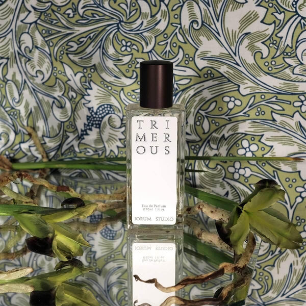 Trimerous by Jorum Studio Indigo Perfumery has niche and natural perfumes and artistic fragrances, and concierge service. www.indigoperfumery.com.