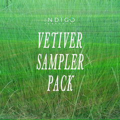 Vetiver Sampler Pack at Indigo - Indigo Perfumery